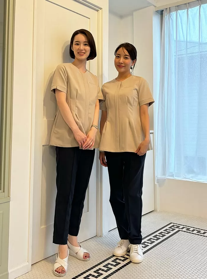 竹内郁恵 / 170cm（上:M/下:M）戸田菜緒子 / 162cm