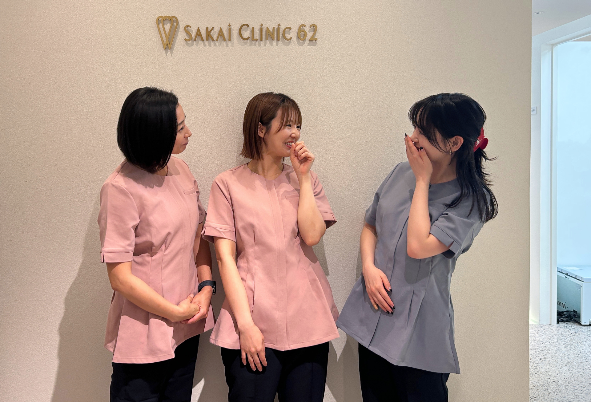 クリニックで働く女性