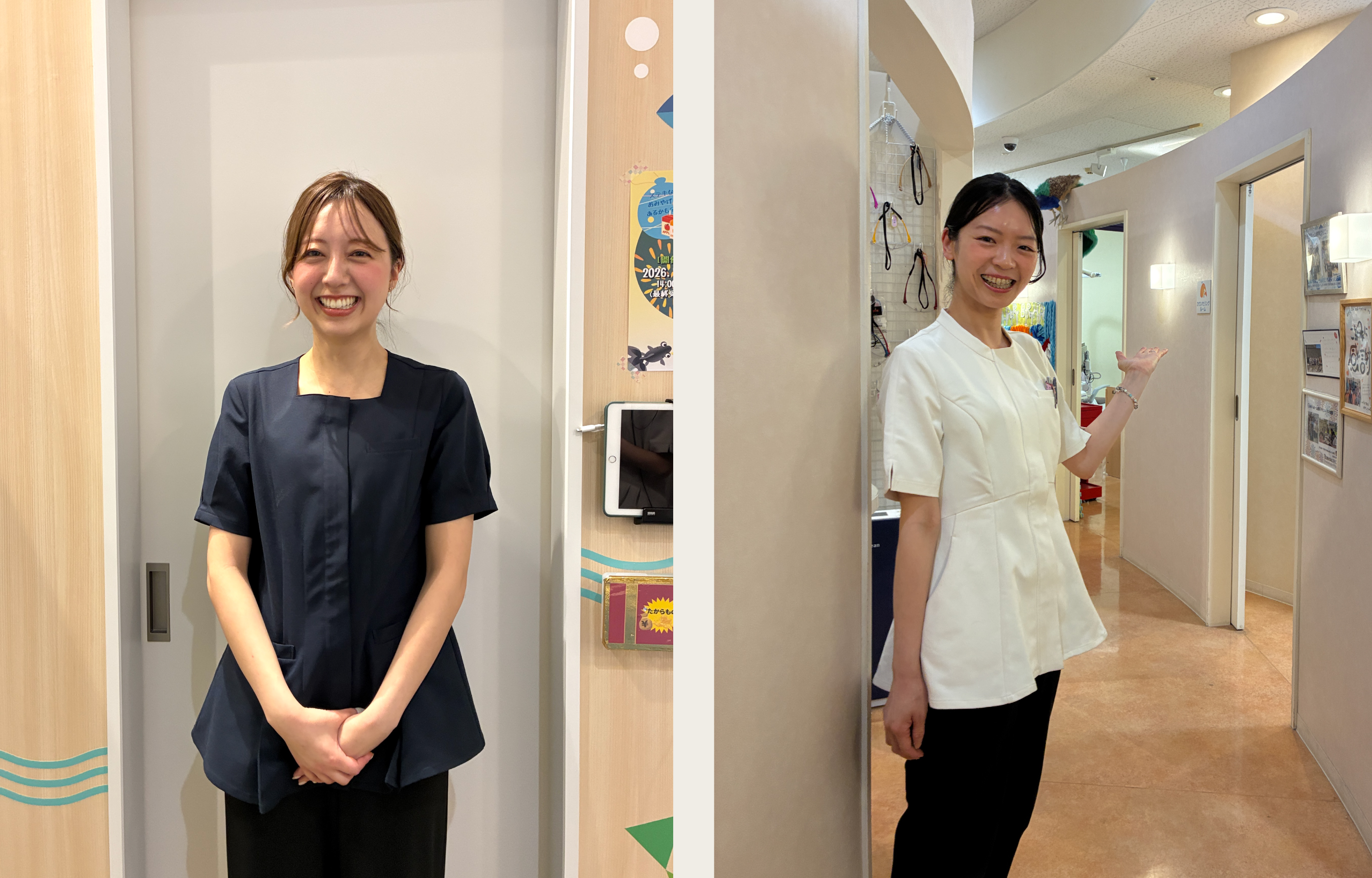 クリニックで働く女性