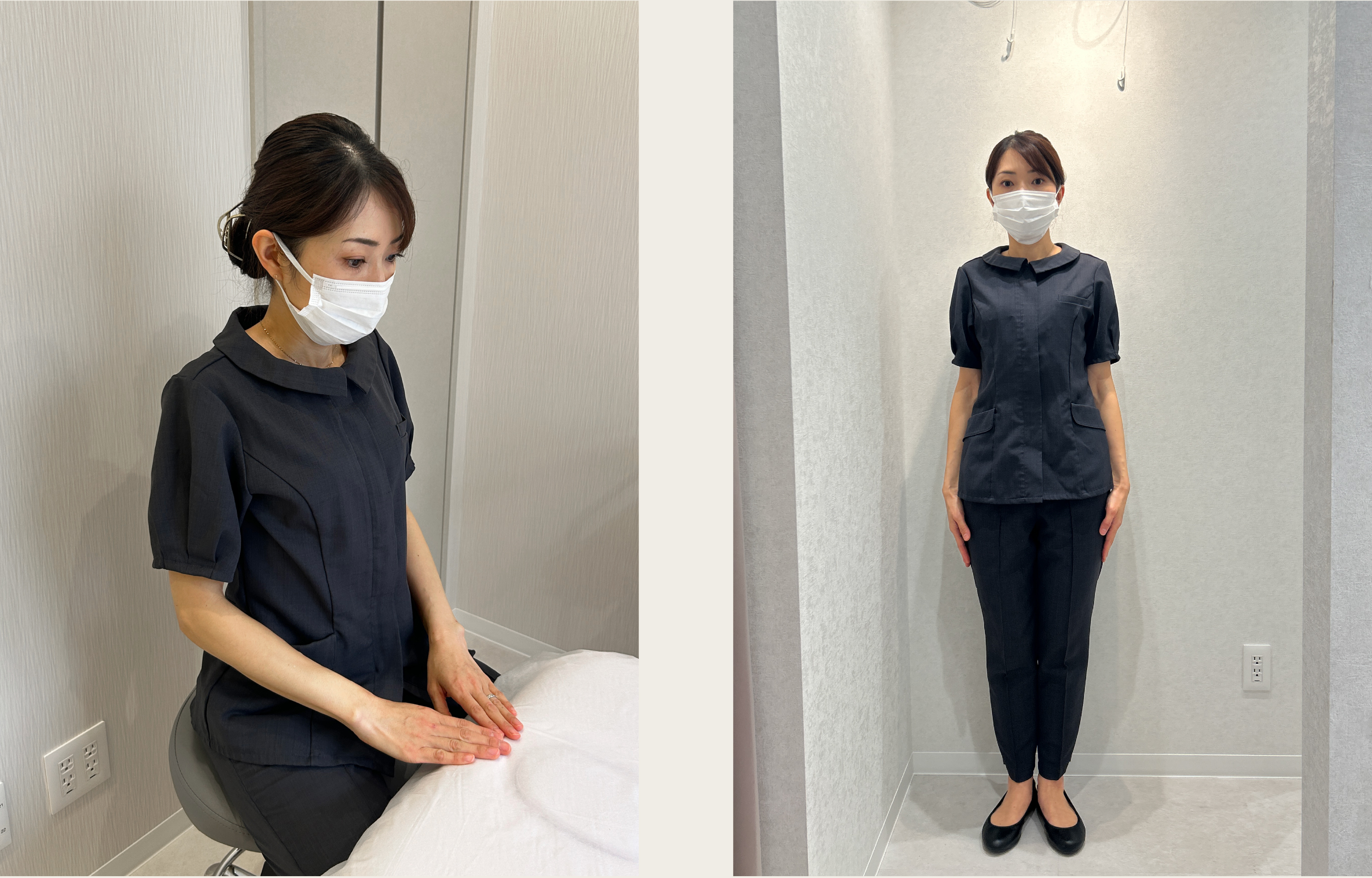 クリニックで働く女性
